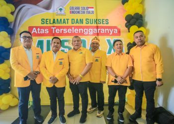 Musda XI Golkar Kolaka Berakhir, La Ode Darwin Optimis Ismail Nushar Dongkrak Suara Partai Golkar